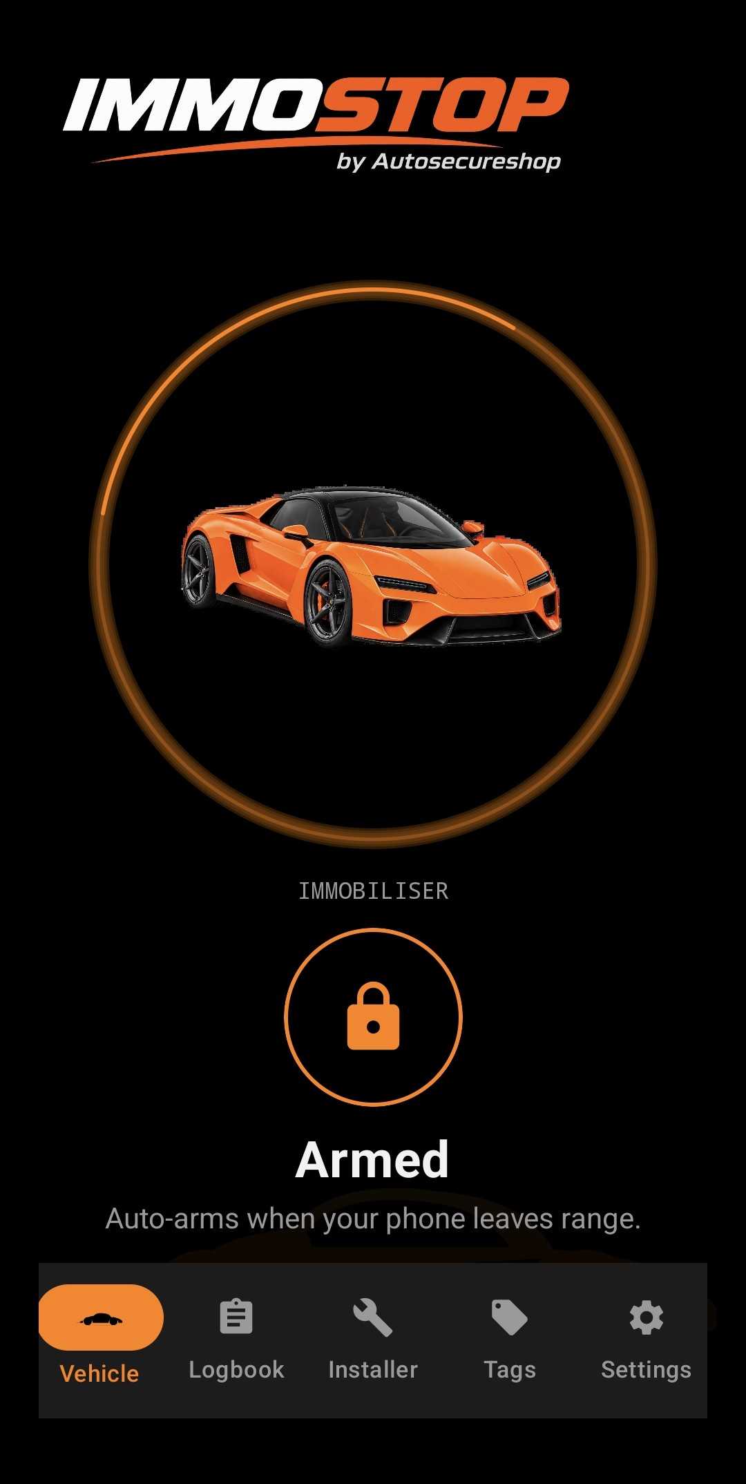IMMOSTOP app — Armed