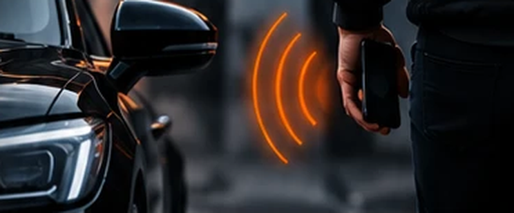 Phone proximity arming the vehicle