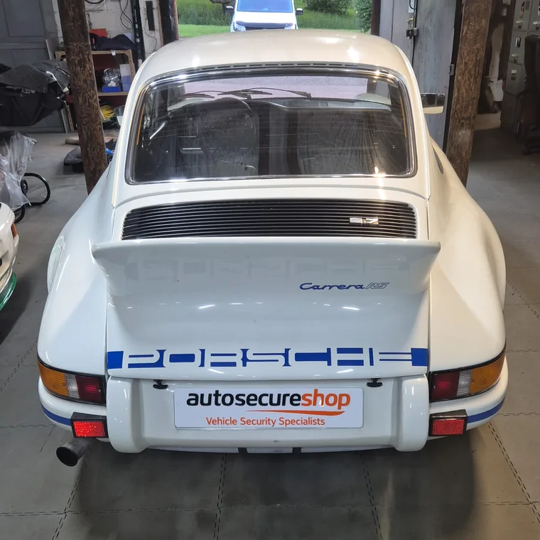 Classic Porsche 911 Carrera immobiliser fitted by Autosecureshop